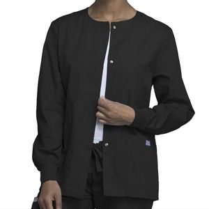 Cherokee scrub jacket black size XL